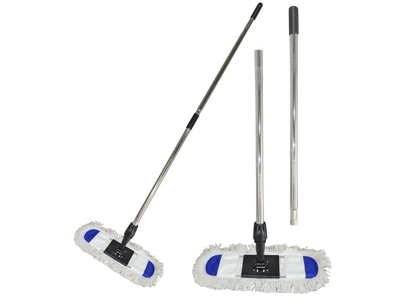 Швабра для мытья пола + хлопковая насадка 40см. Apex - фото 1