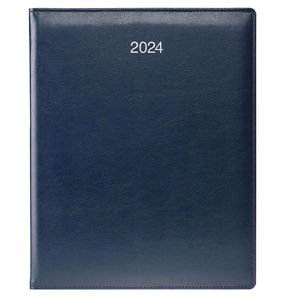 Еженедельник датированный 2024 Бюро Soft, темно-син. Brunnen - фото 3