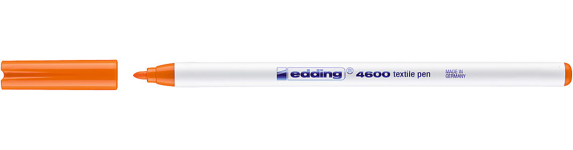Маркер для тканини 4600, круглий наконечник 1мм., помар. Edding - фото 5