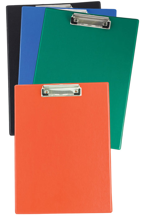 Планшет з верхнім притиском (PVC) А4, син. BuroMax - фото 1