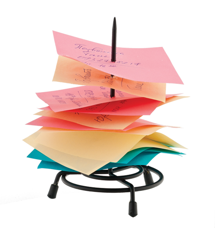 Спица для бумаг 150*80мм., метал., черн. BuroMax - фото 1