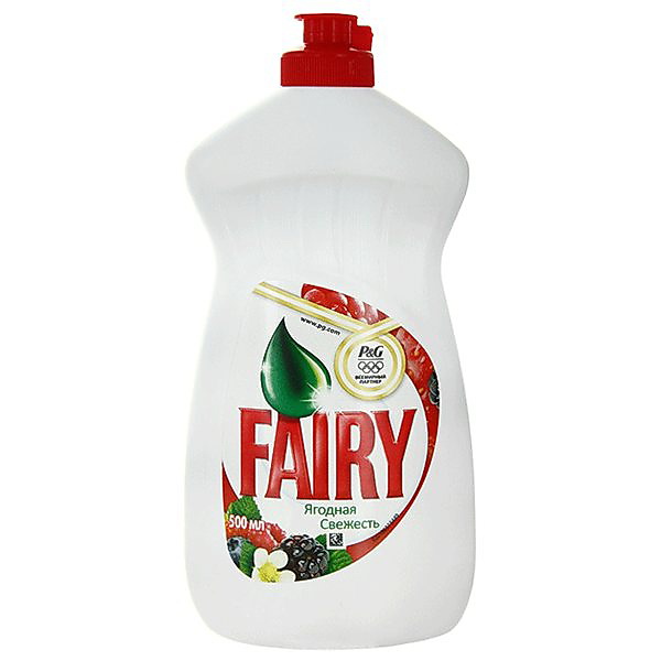Жидкое моющее средство 500мл. Лесная ягода FAIRY - фото 1