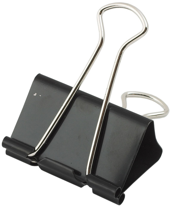 Зажим-биндер 51мм., 12шт./уп., черн. BuroMax - фото 3