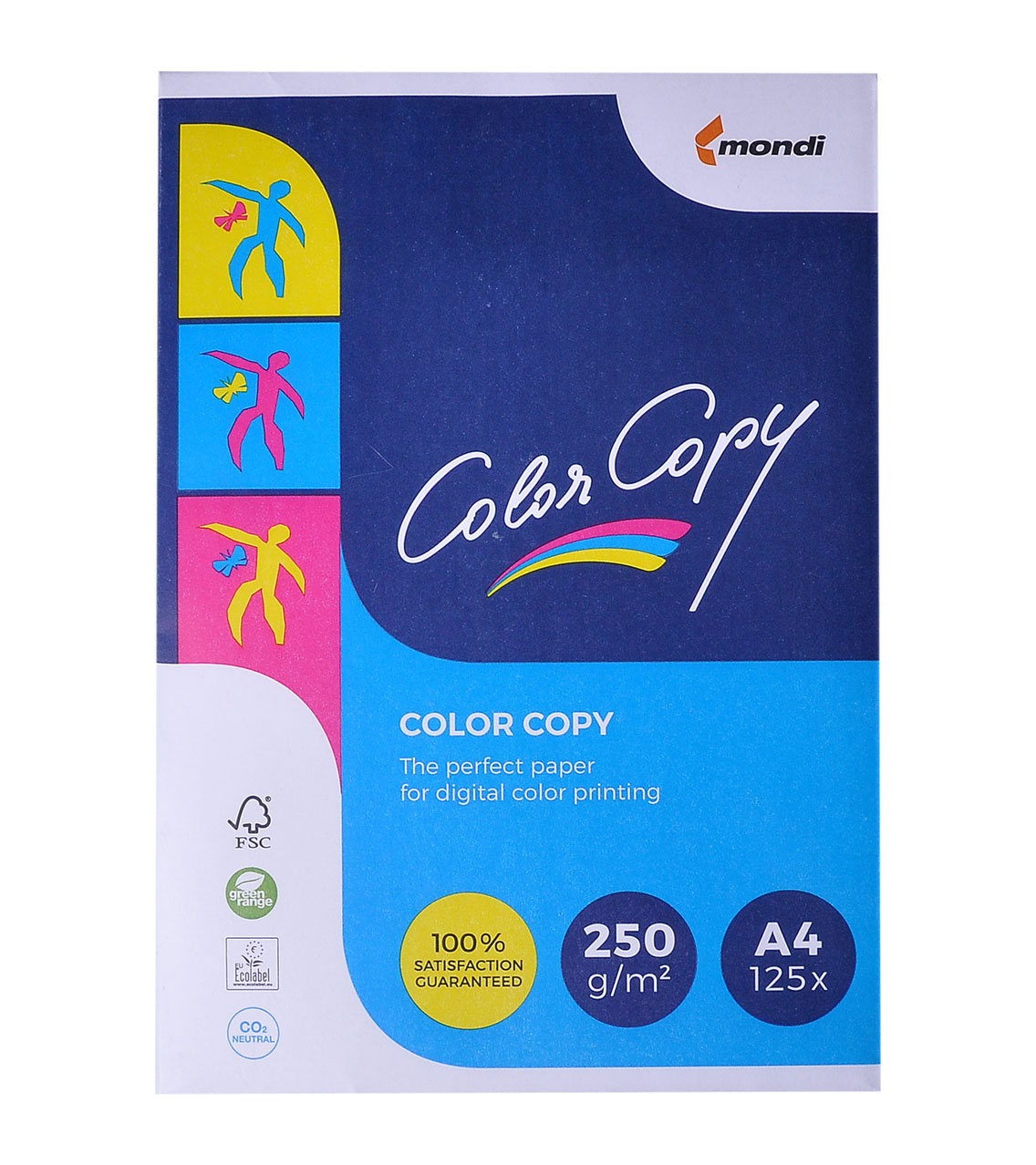 Папір Color Copy A4, 250г/м2, 125арк. Mondi - фото 1