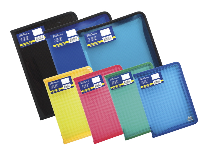 Папка-конверт на молнии А4, ассорт. BuroMax - фото 1