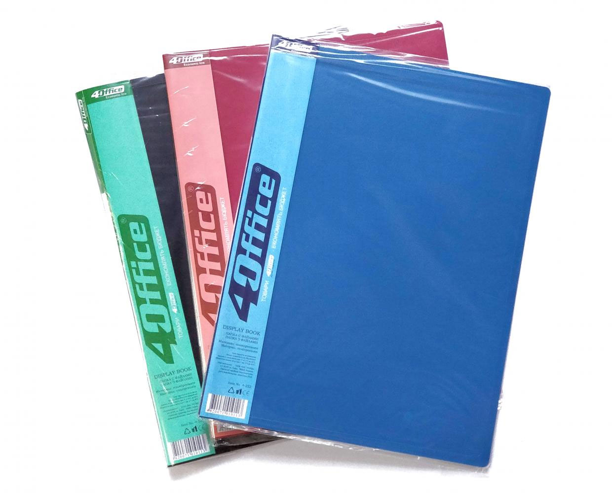 Папка на 10 файлов, ассорт. 4Office - фото 2