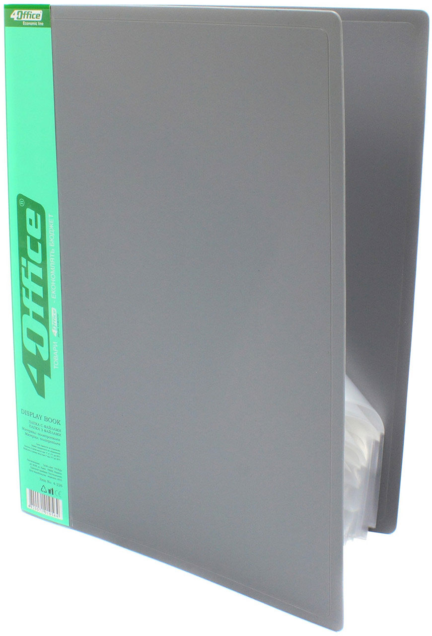 Папка на 60 файлов, ассорт. 4Office - фото 2