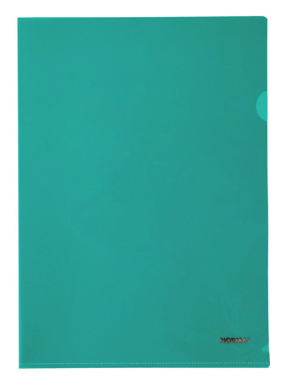Папка-куток глянсова, 180мкм, 10шт./уп., зелен. NORMA - фото 1