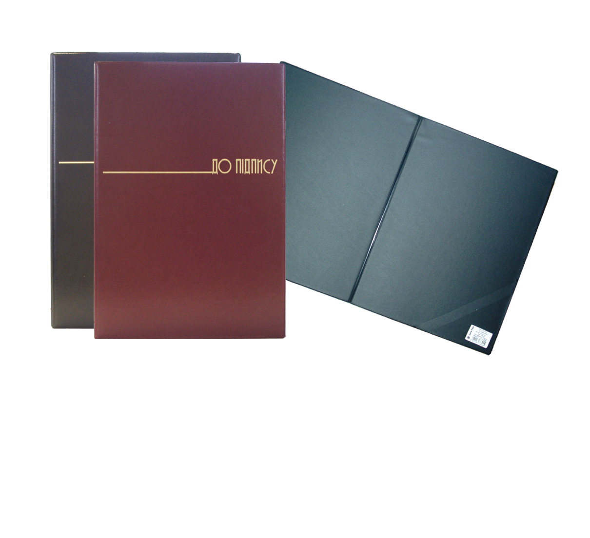 Папка к подписи А4, винил., черн. PantaPlast - фото 1