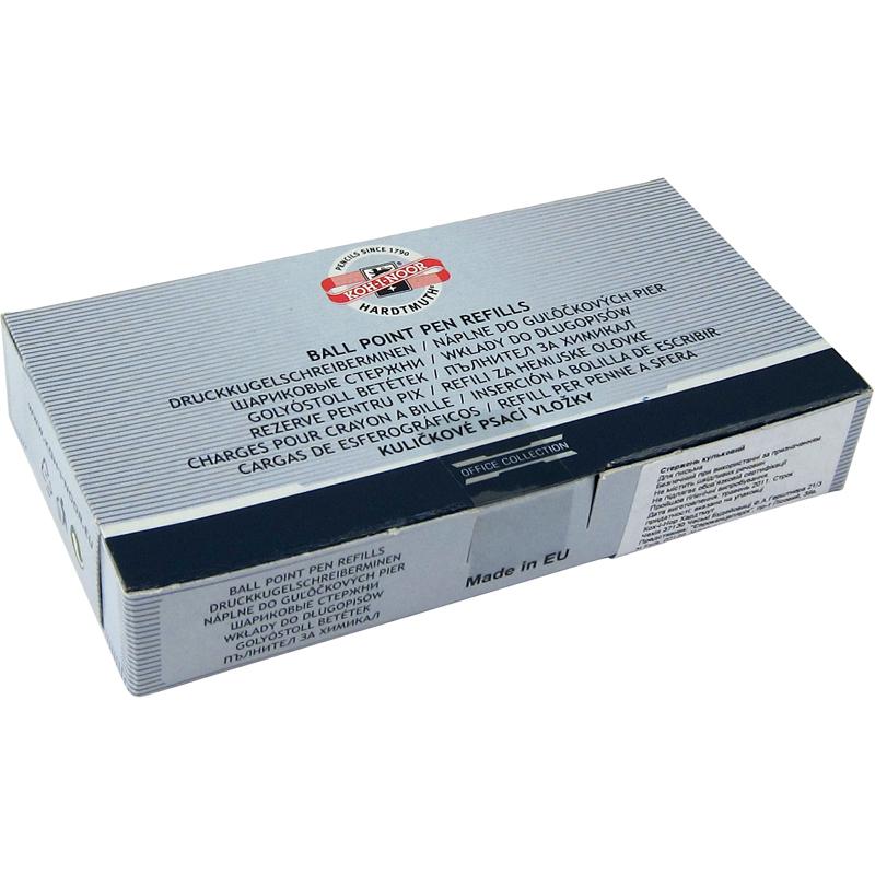 Стержень шариковый тип Паркер метал., длина 98мм., толщина линии 0,5мм., черн. Koh-i-noor - фото 1