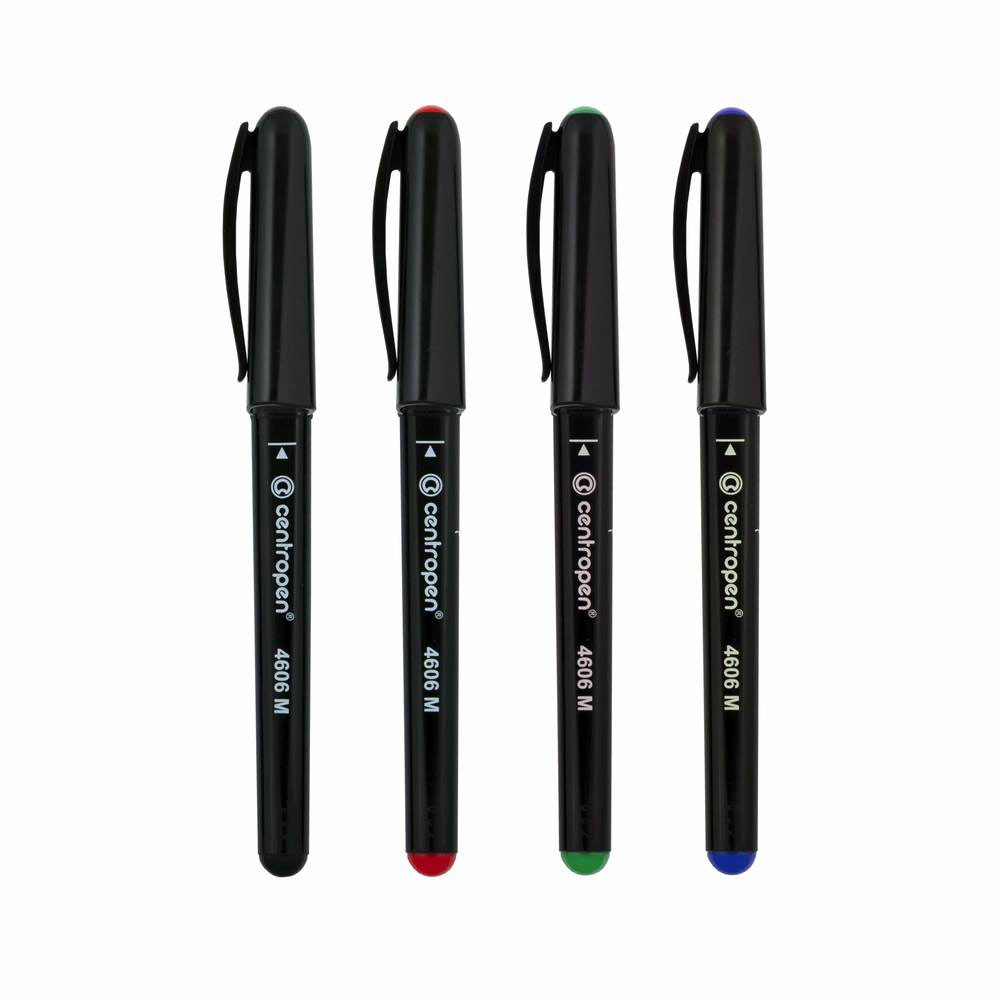 Маркер перманентный для CD/DVD CD-Pen Ergoline 1,0мм.(M) 4606, син. Centropen - фото 1