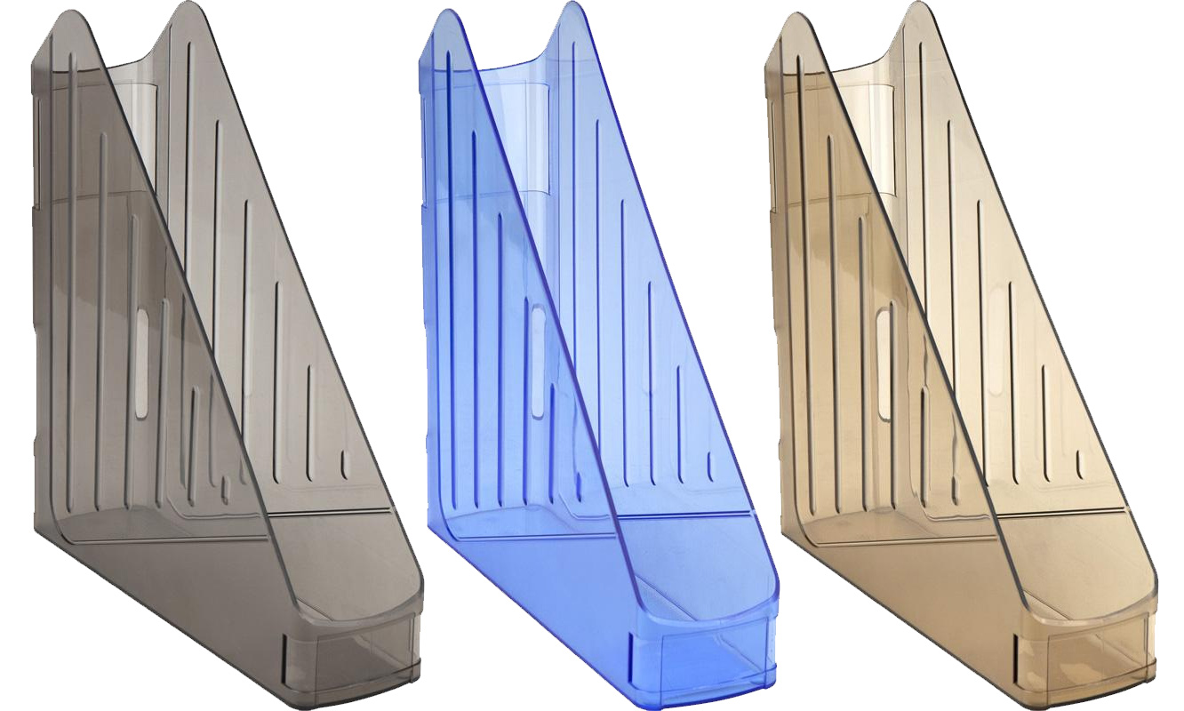 Лоток вертикальный, прозрачный син. Koh-i-noor - фото 1