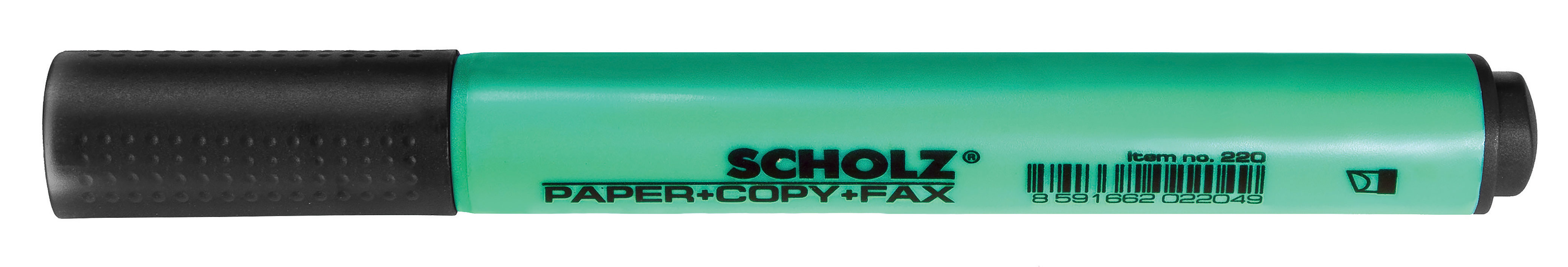 Маркер текстовий 220, 1-4мм., зелен. Scholz - фото 1