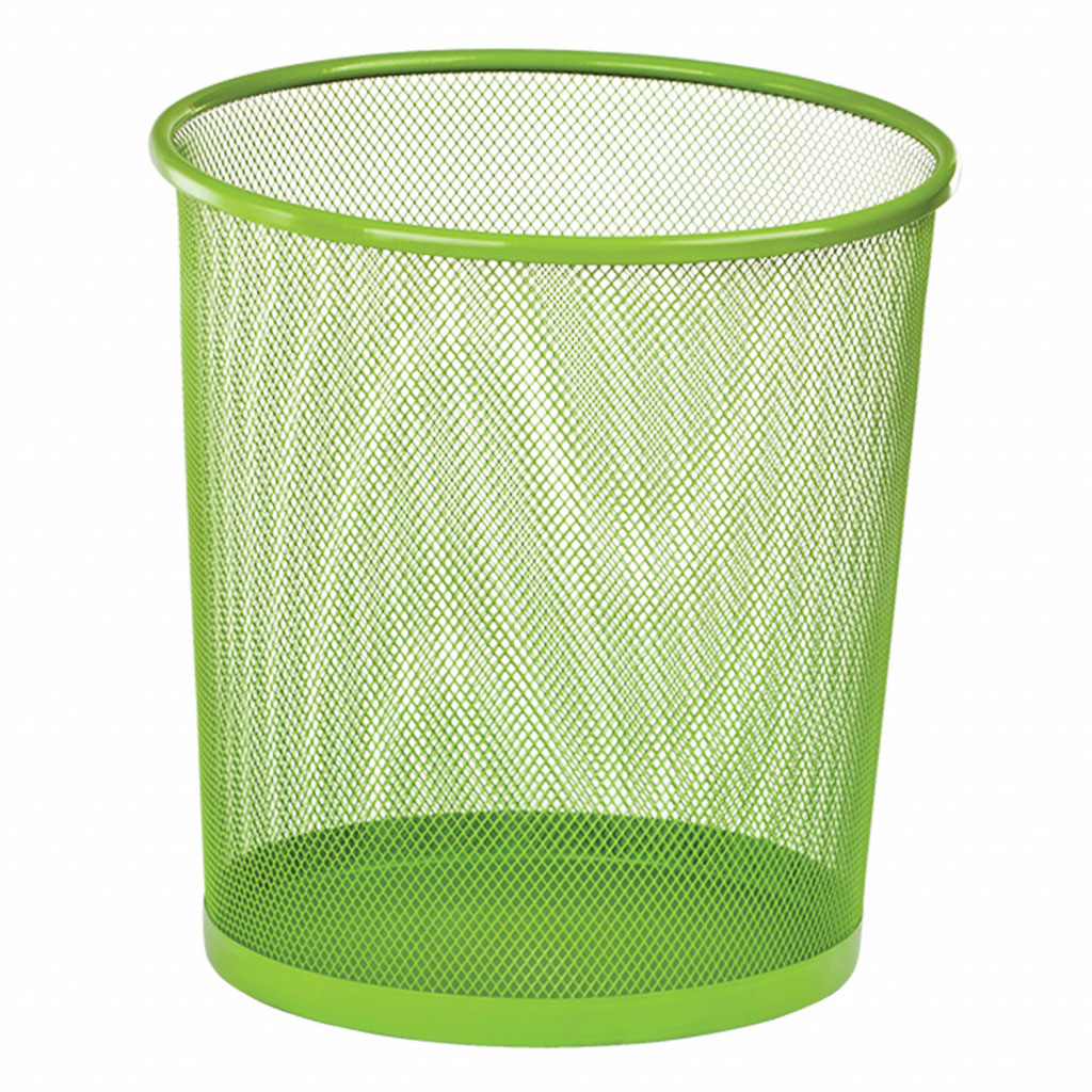 Корзина для бумаг 12л.(265*265*280мм.), круглая металлическая 