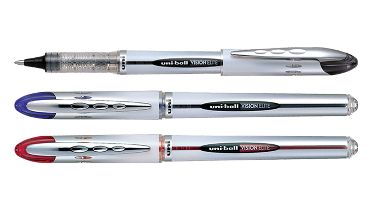 Роллер Uni-ball Vision Elite, 0,8мм., стержень черн. Uni - фото 3