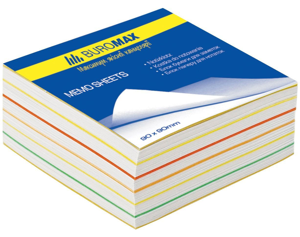 Блок для записи клееный 90*90*40мм., 