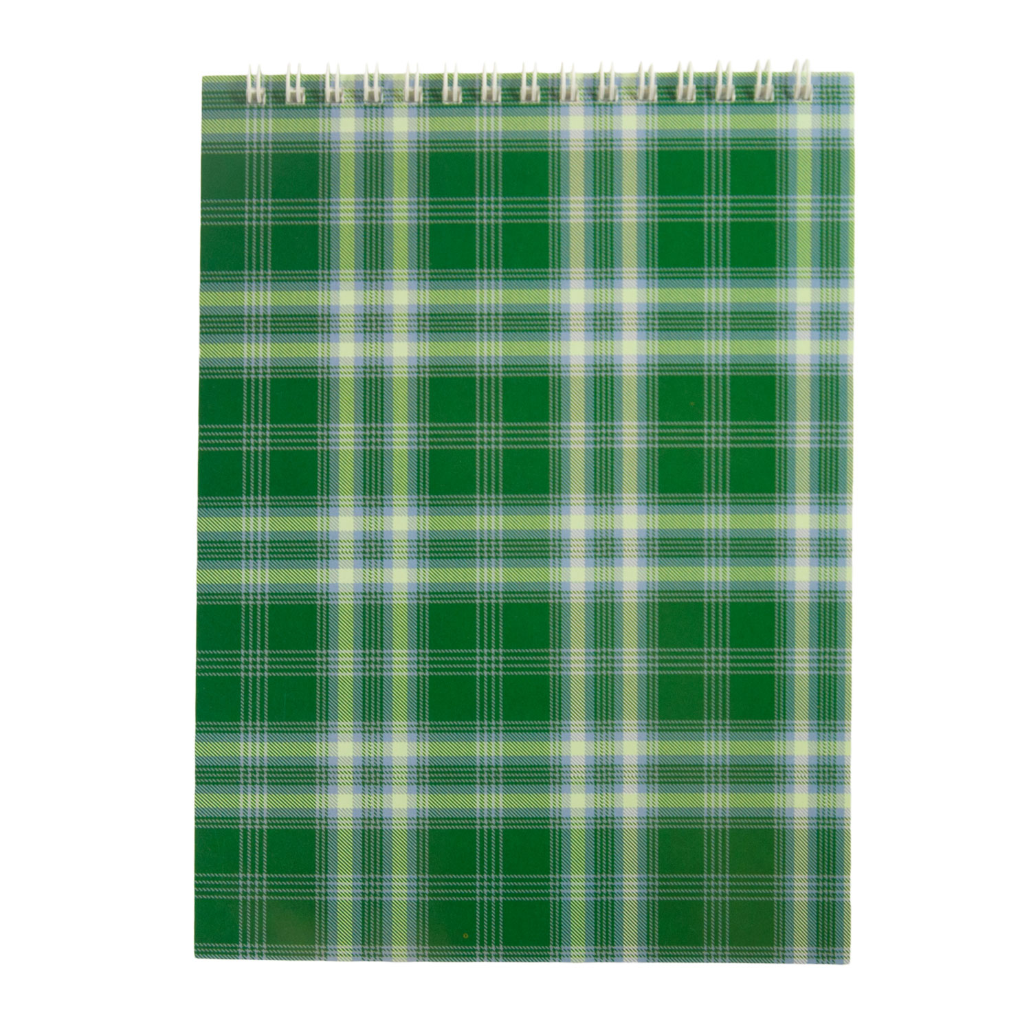 Блокнот А5 на спирали 48л., кл., зелен. BuroMax - фото 1