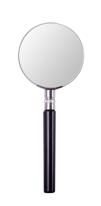 Лупа D60 d=60мм.,5х кратное увеличение, метал. оправа, оптическое стекло BuroMax - фото 1