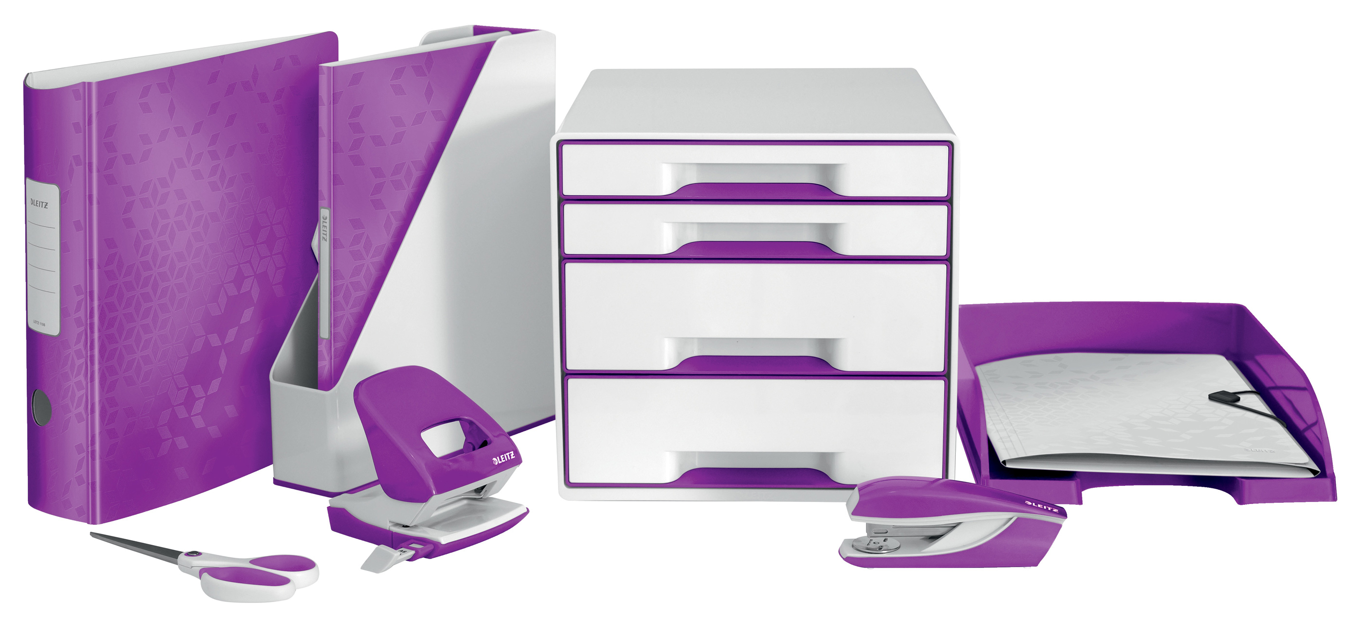 Папка на 20 файлів Wow металик, фіолет. LEITZ - фото 3