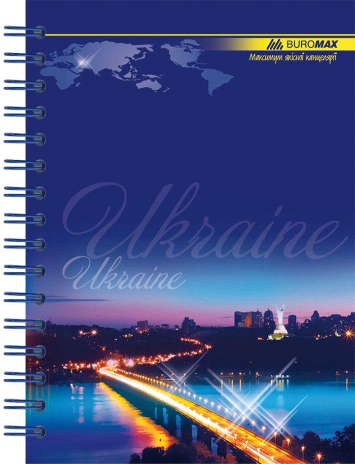 Тетрадь на спирали А6, 96л., клетка, 