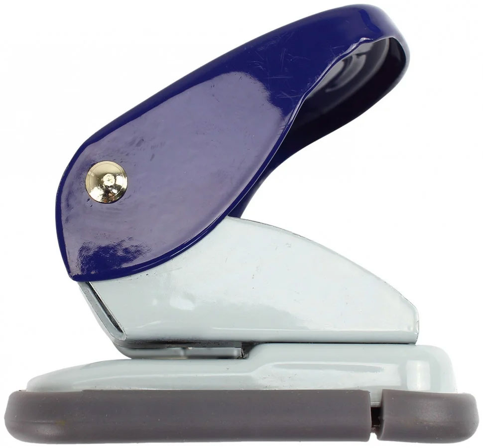 Діркопробивач на 2 отвори, до 20 аркушів (4345), металевий, син. NORMA - фото 2