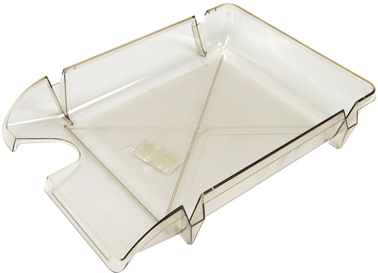 Лоток горизонтальный для бумаг Компакт, дымчатый Арника - фото 2