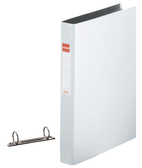 Папка А4, 35мм., 2кільця (25мм.), біл. Esselte - фото 1