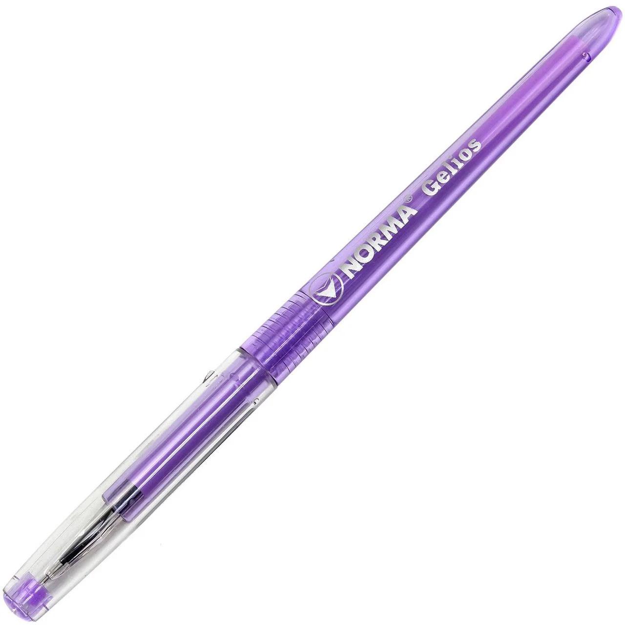 Гельова ручка Gelios, корпус фиолет., ст. фіолет. NORMA - фото 3