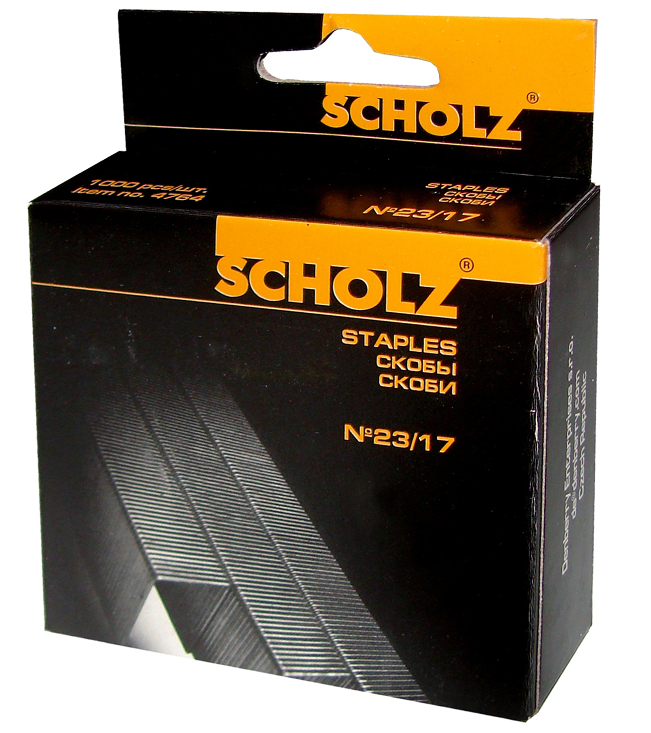 Скобы для степлера 23/17, 1000шт./уп. Scholz - фото 4