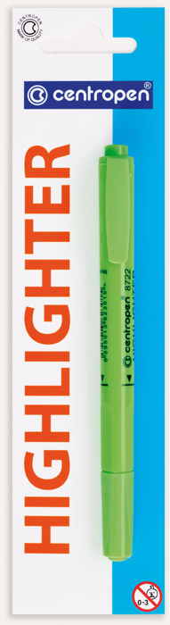 Маркер текстовий Fax 8722, 1-4мм., помаранч. Centropen - фото 1