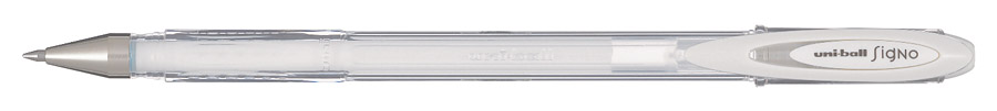 Гелевая ручка Uni-ball Signo Angelic Color, 0,7мм., корпус прозр., стержень бел. Uni - фото 1