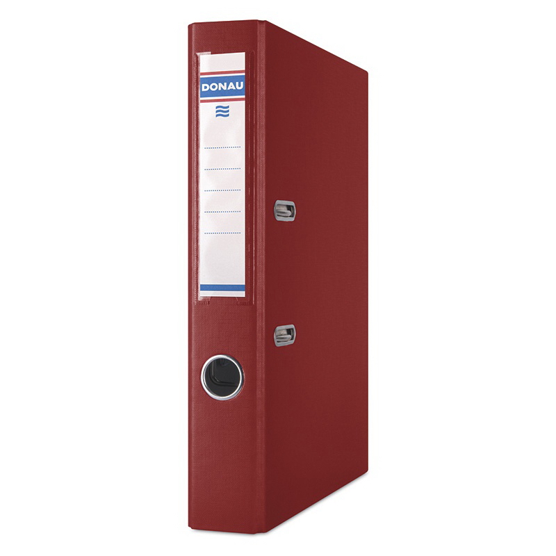 Реєстратор 5см. А4 (PP), Master, бордо DONAU - фото 1