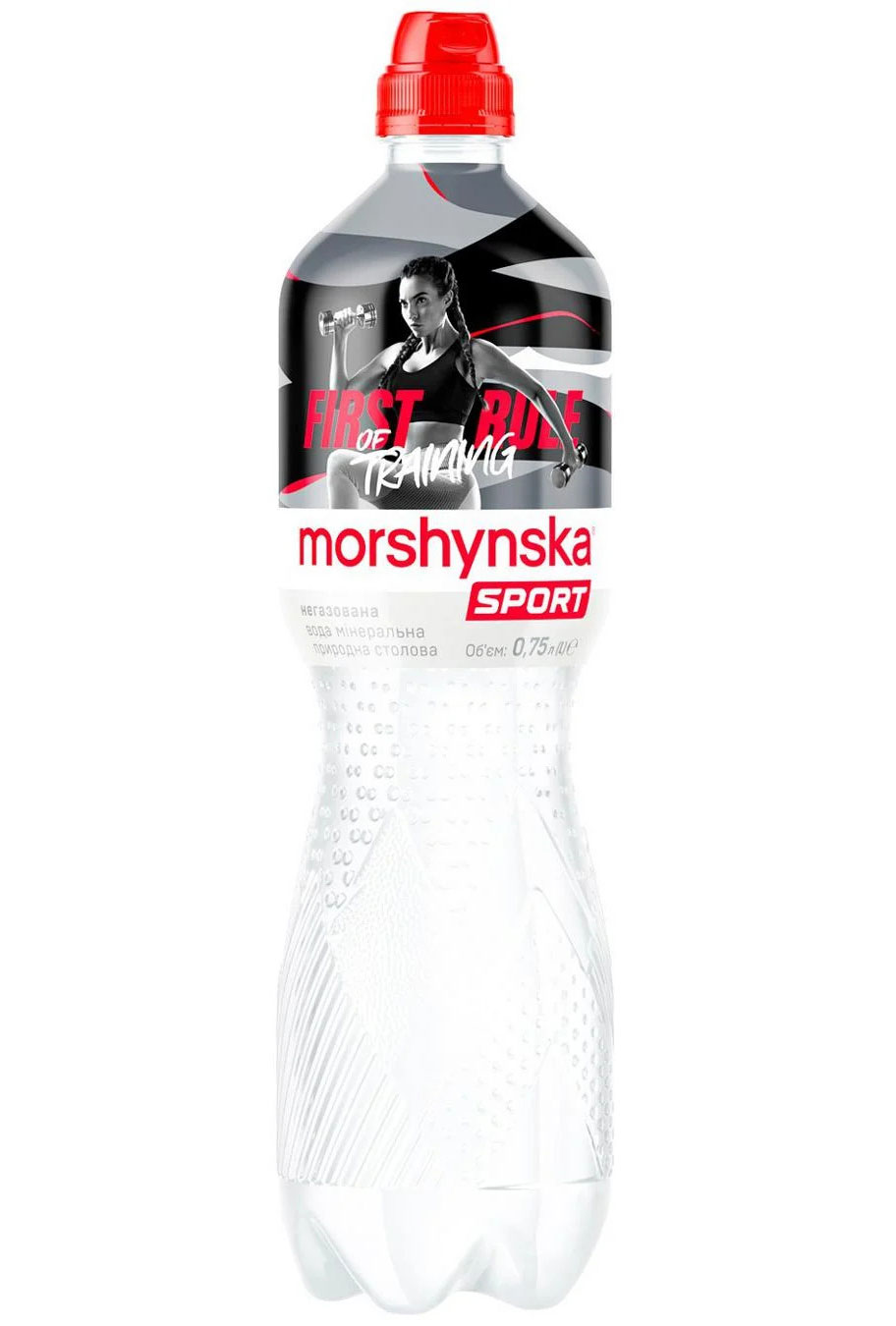 Вода минеральная негазированная 0,75л., 12шт./уп., пластиковая бутылка Спорт с дозатором Моршинская - фото 2