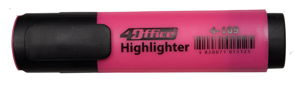 Маркер текстовый 4-109, 1-5мм., розов. 4Office - фото 1