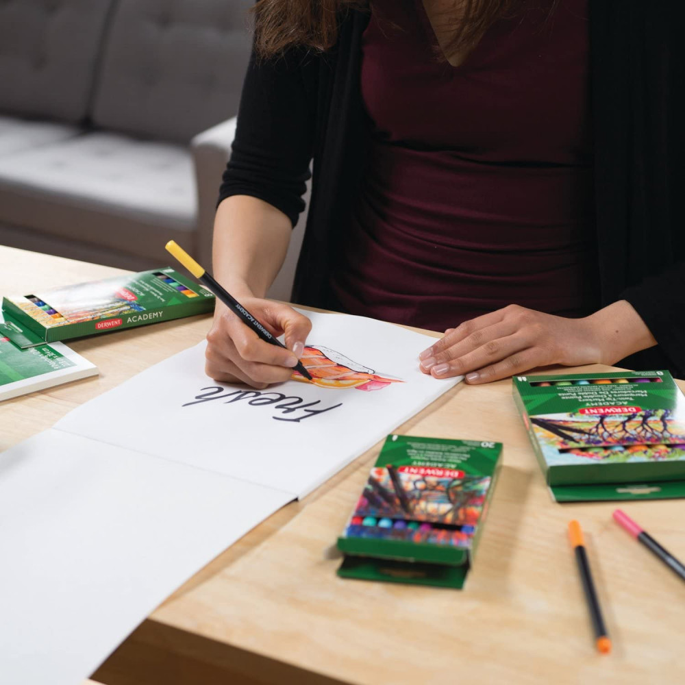 Маркеры водорастворимые 20шт./уп. WATERSOLUBLE MARKERS , ассорт. Derwent - фото 2