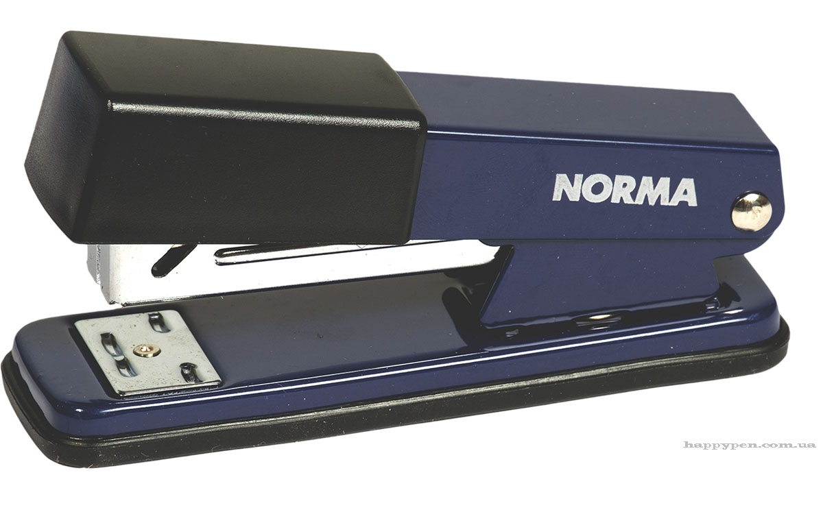 Степлер 24/6, 20арк., металевий, син. NORMA - фото 3