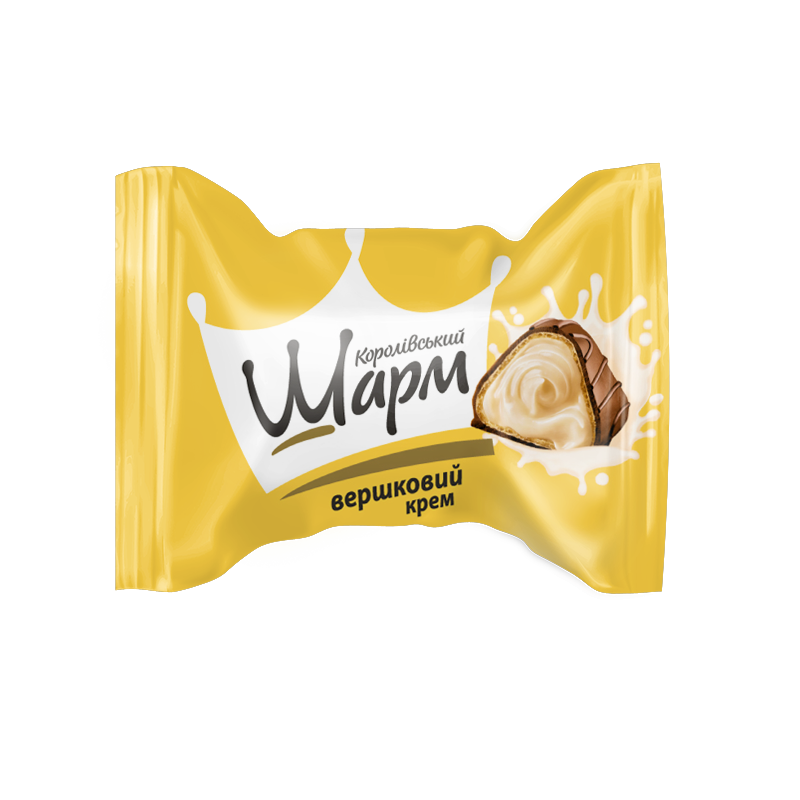 Цукерки Королівський шарм з вершковою начинкою, 2,2кг. АВК - фото 1