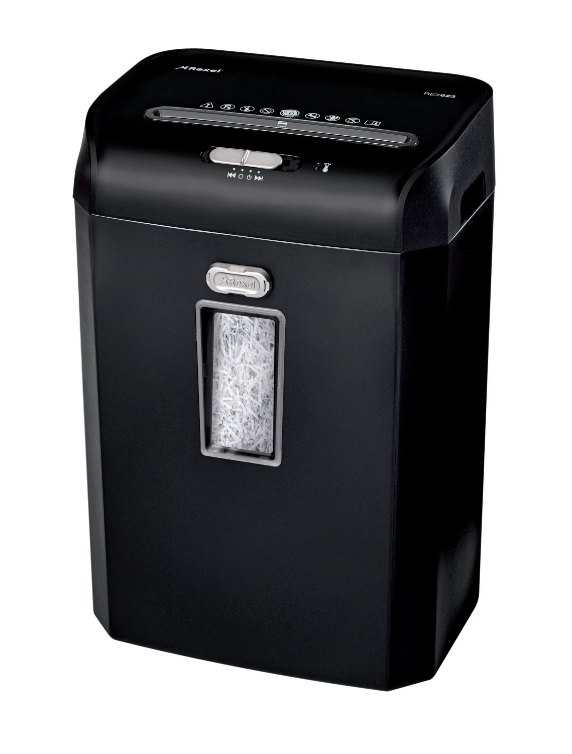 Уничтожитель документов Promax REX623 Р4 6листов, перекрексная резка, корзина 23л. Rexel - фото 2