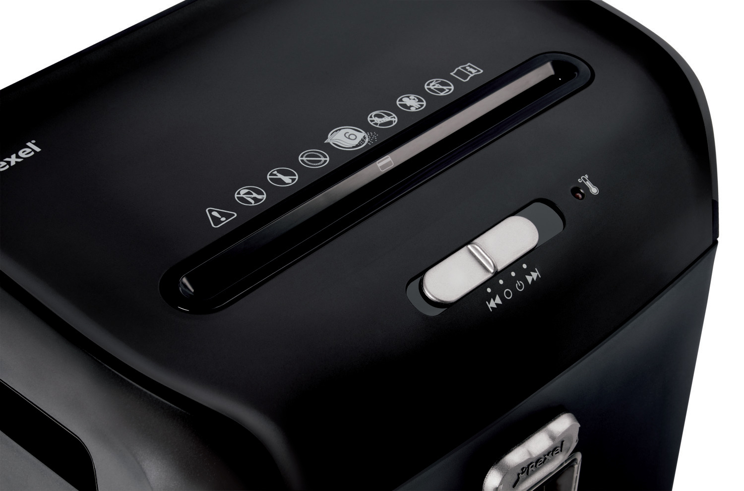 Уничтожитель документов Promax REX623 Р4 6листов, перекрексная резка, корзина 23л. Rexel - фото 3