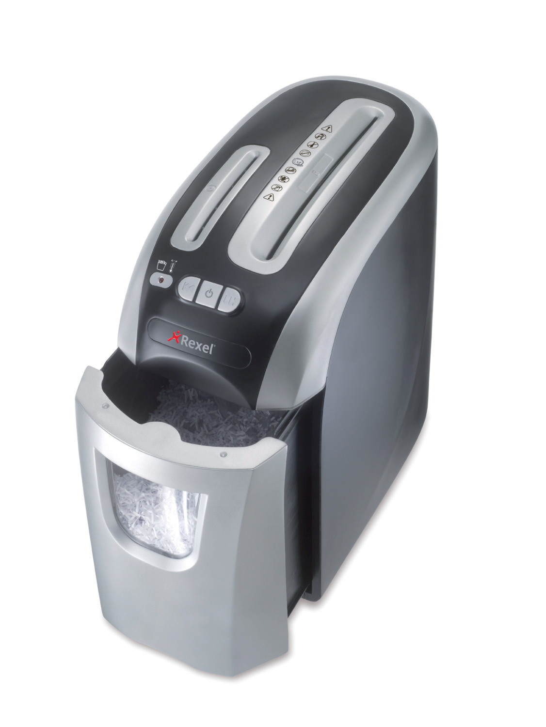 Уничтожитель документов Prostyle+ Р4 12листов, перекрексная резка, корзина 20л. Rexel - фото 5