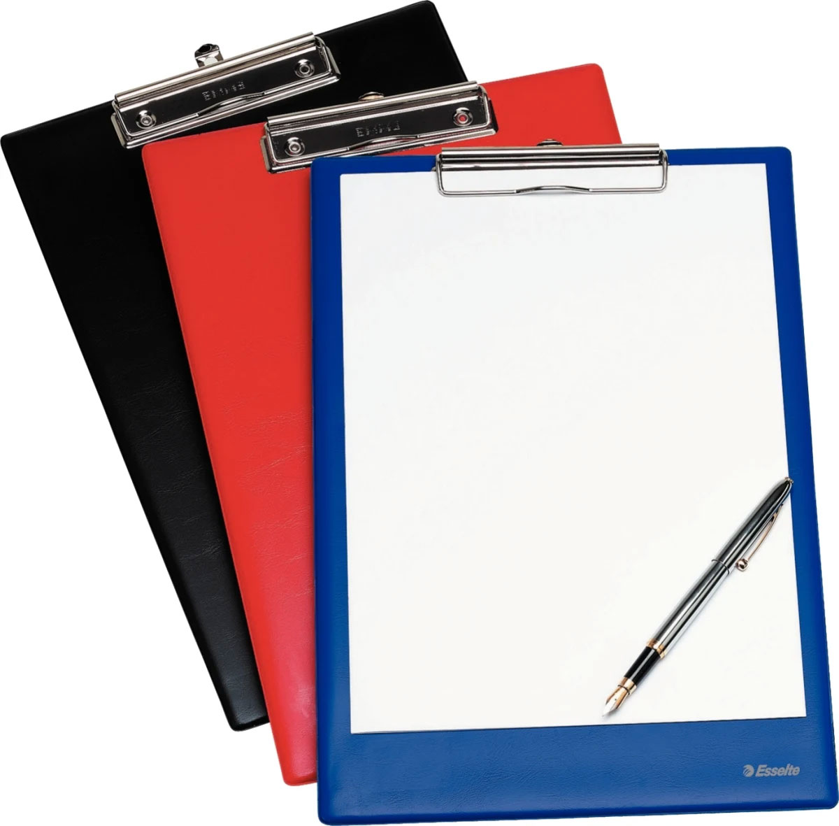 Планшет з верхнім притиском А4+,  PVC, син. Esselte - фото 2