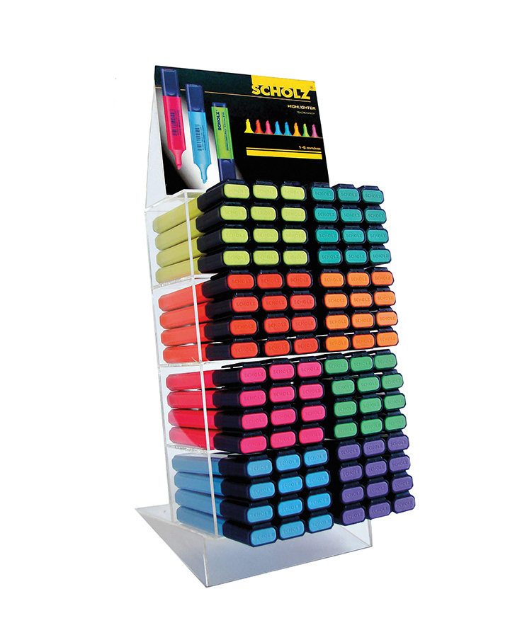 Маркер текстовый 210, 1-5мм., оранж. Scholz - фото 2