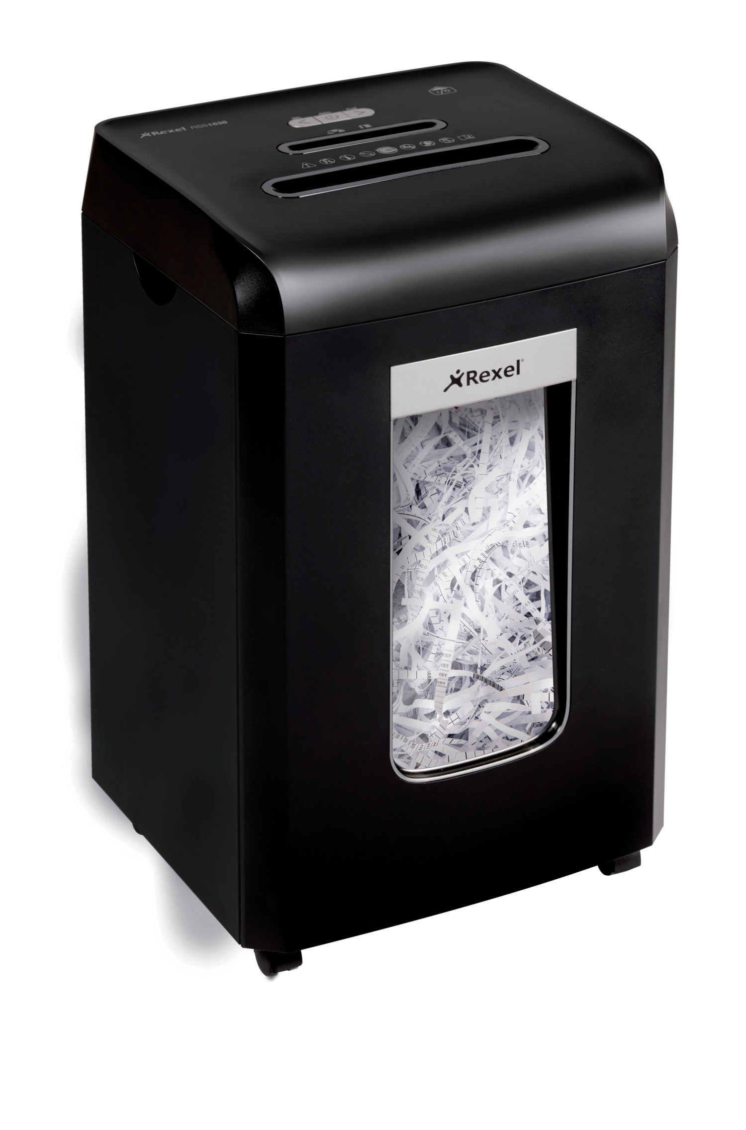 Знищувач документів Promax RSS1838 Р2 18арк. поздовжня різання, корзина на 38л. Rexel - фото 1