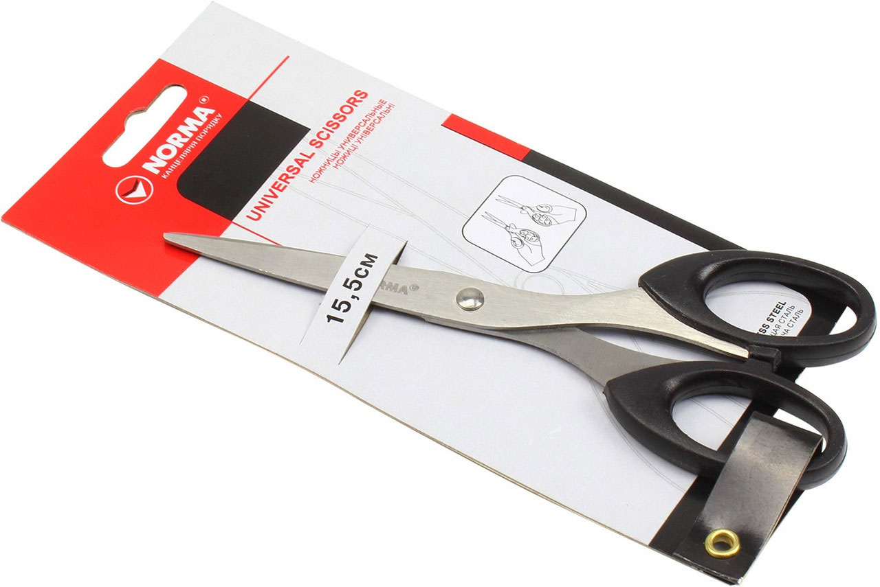 Ножницы 15,5см., универсальные NORMA - фото 1