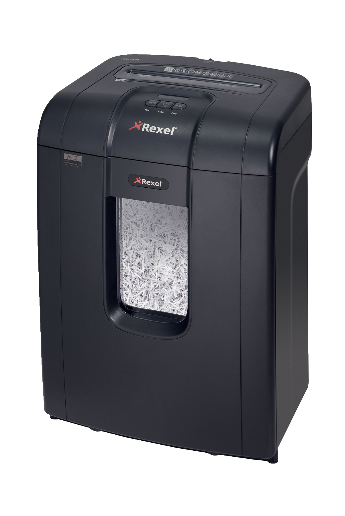 Знищувач документів Mercury RSX1834 P4 18лист., перехресне різання, корзина 34л Rexel - фото 2