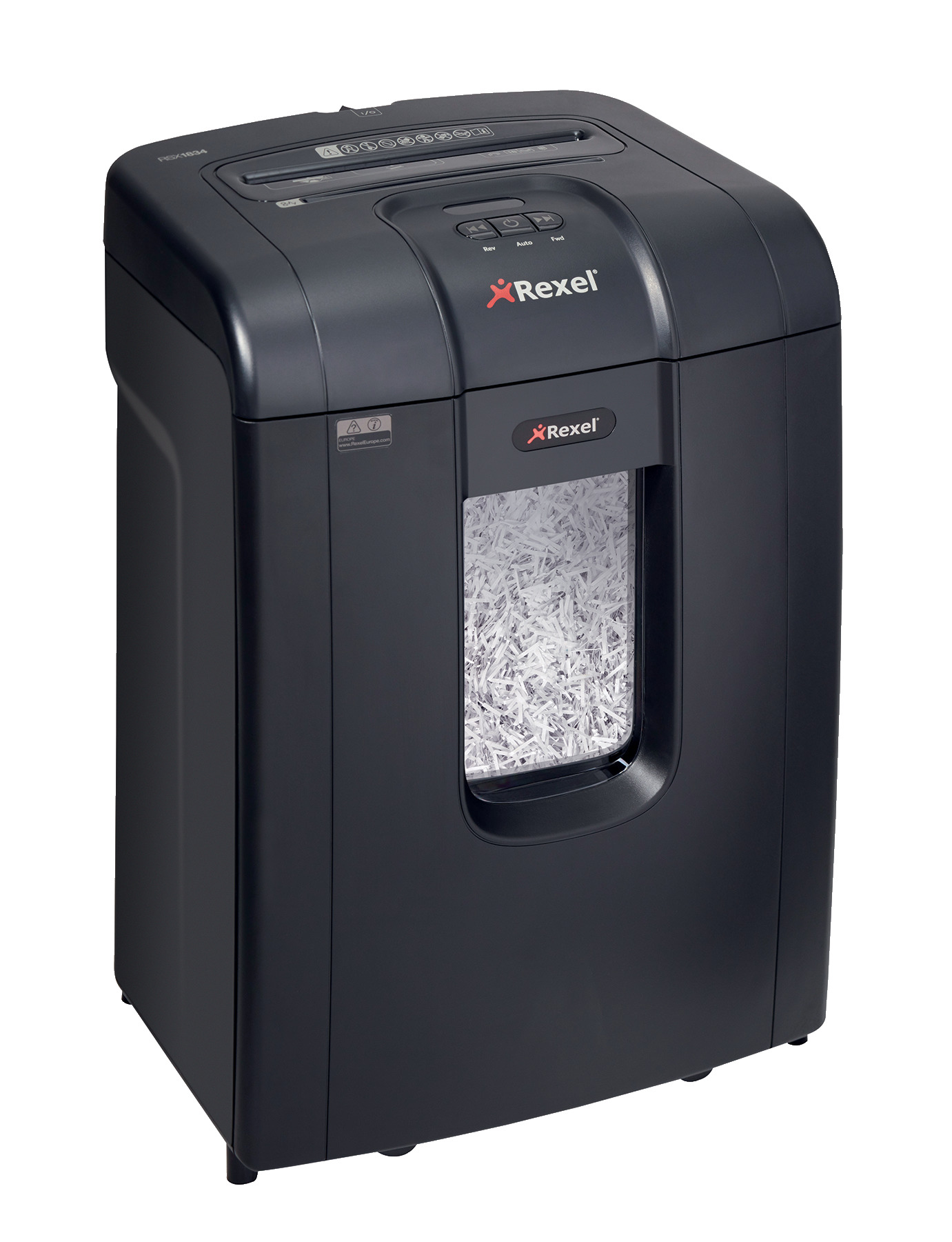 Знищувач документів Mercury RSX1834 P4 18лист., перехресне різання, корзина 34л Rexel - фото 4
