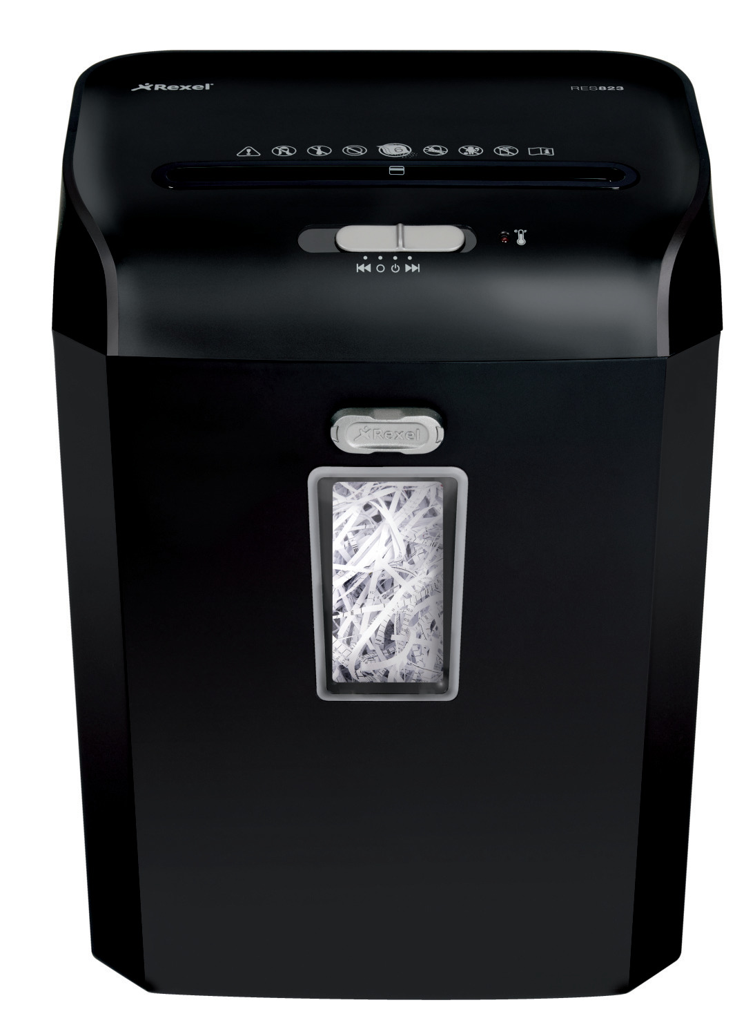 Знищувач документів Promax RES823 Р2 8арк. поздовжня різання, корзина на 23л. Rexel - фото 1