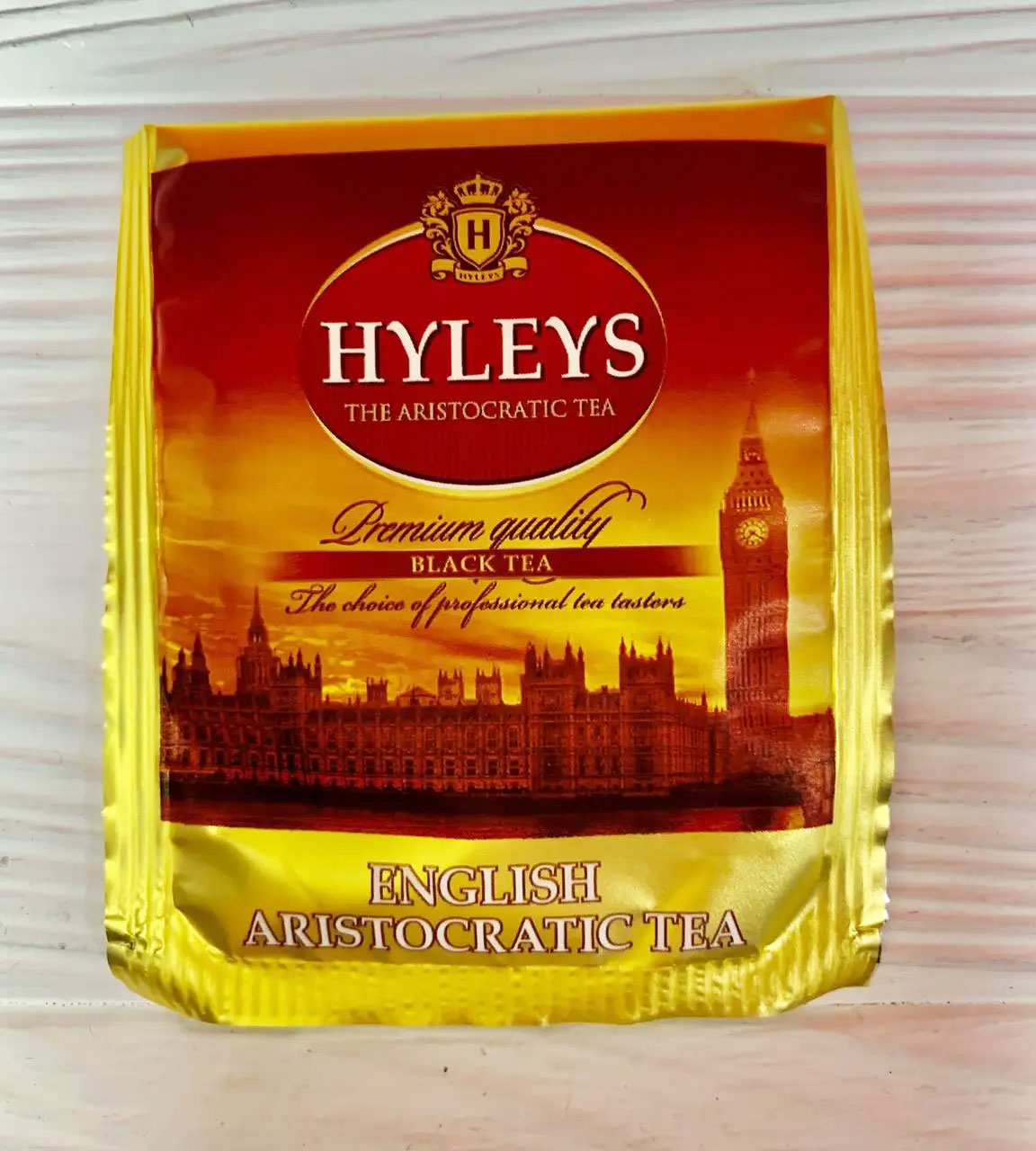 Чай чорний класичний Англійський аристократичний, 125пак. по 2г. у фользі Hyleys - фото 1
