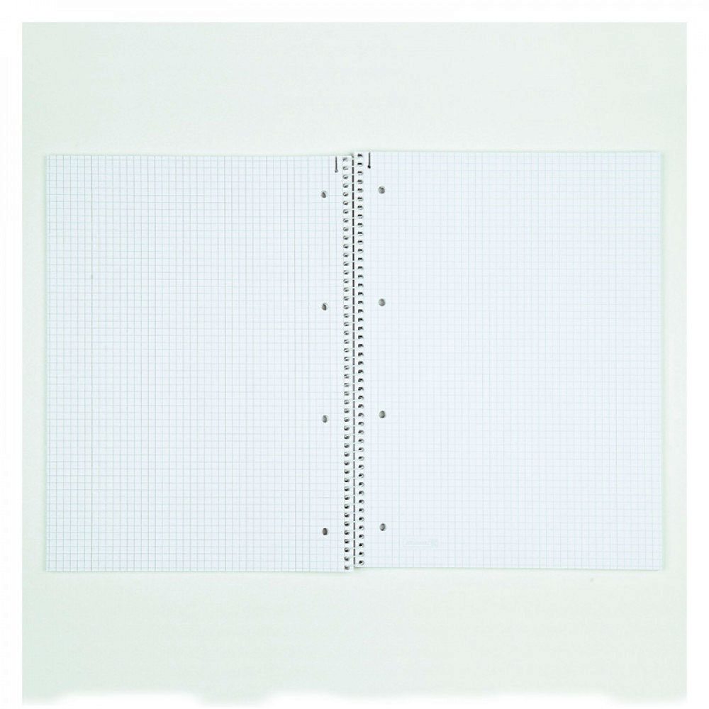 Коледж-блок А4 Premium, клітинка, 80 арк., чорн. Brunnen - фото 1