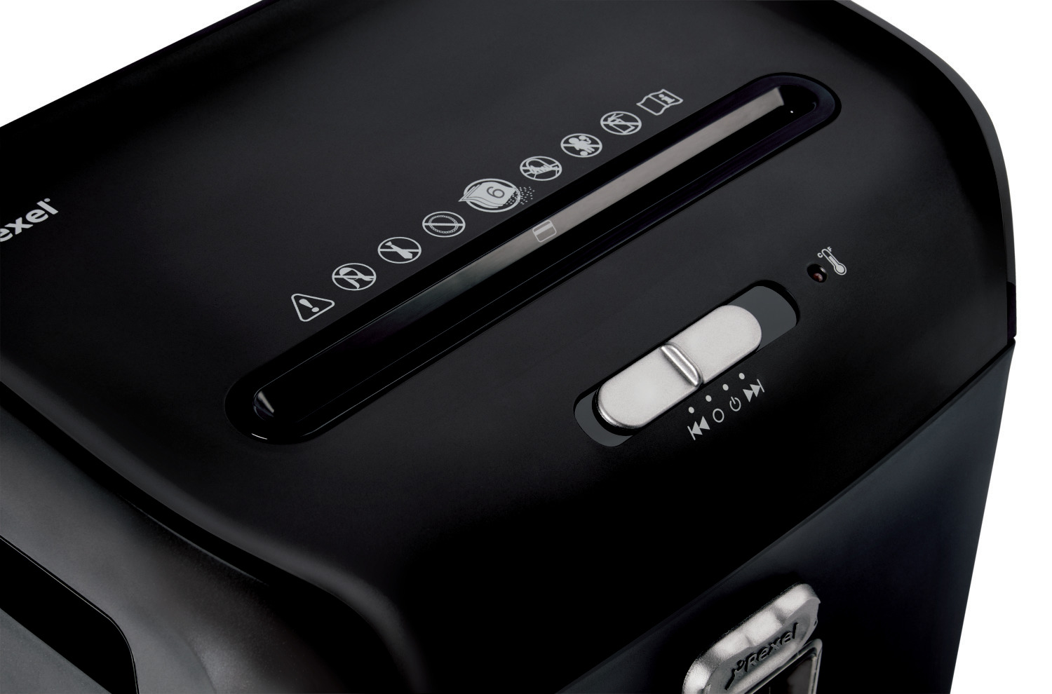 Знищувач документів Promax RES823 Р2 8арк. поздовжня різання, корзина на 23л. Rexel - фото 5